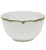 Herend Princess Victoria Round Bowl - Dark Green