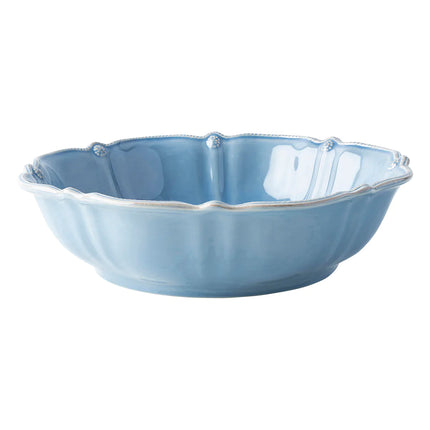 Berry & Thread Serving Bowl 13 in. - Chambray