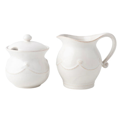 Juliska Berry & Thread Sugar Pot - Whitewash