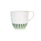 Juliska Sitio Stripe Mug - Basil