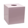 Addison Ross Light Pink Square Tissue Box
