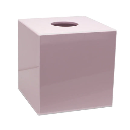 Addison Ross Light Pink Square Tissue Box