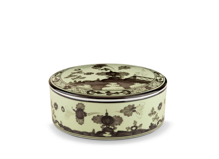 Ginori Oriente Italiano Round Box with Cover - Bario