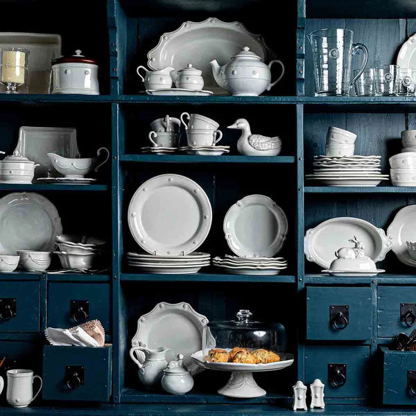 Juliska Berry & Thread Pie Dish - Whitewash