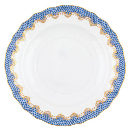 Herend Fishscale Salad Plate - Blue