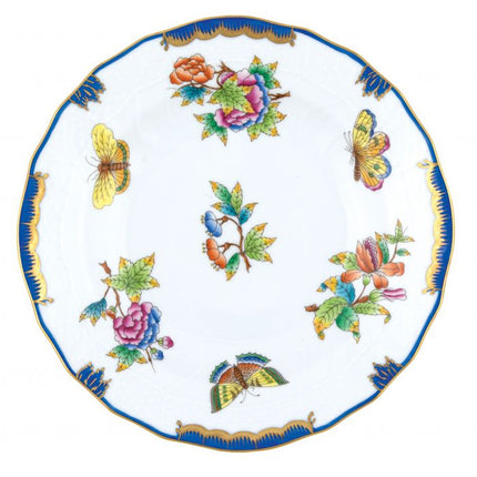 Herend Queen Victoria Dessert Plate - Blue