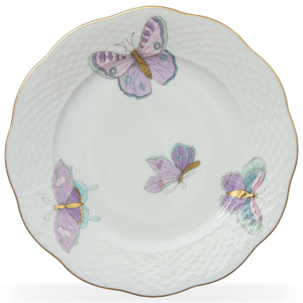 Herend Royal Garden Salad Plate - Butterflies