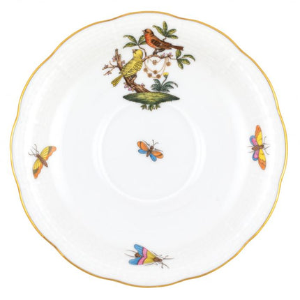 Herend Rothschild Bird Tea Saucer - #6