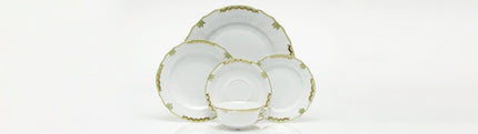 Herend Princess Victoria Dinner Plate - Green