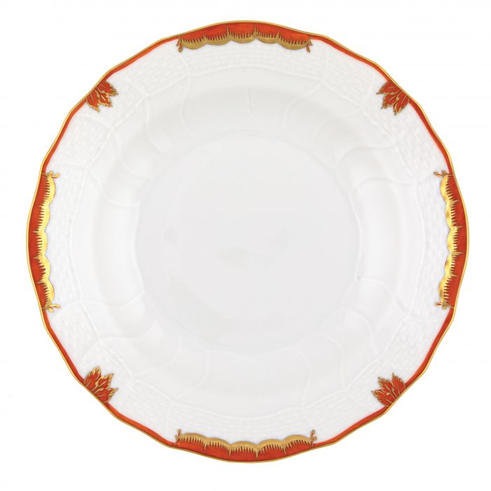 Herend Princess Victoria Dessert Plate - Rust