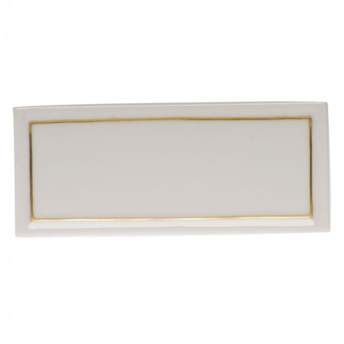 Herend Golden Edge Decorative Placecard