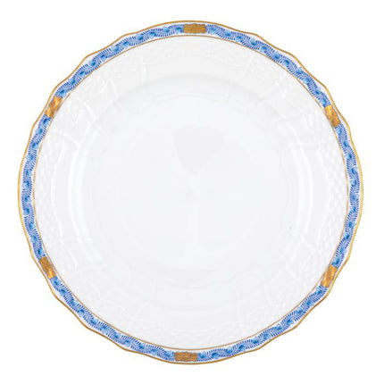 Herend Chinese Bouquet Garland Service Plate - Blue