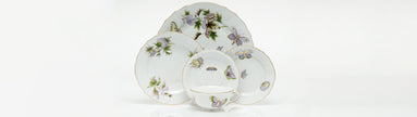 Herend Royal Garden Salad Plate - Butterflies