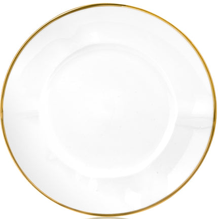 Simply Elegant Gold Dinner Plate by Anna Weatherley