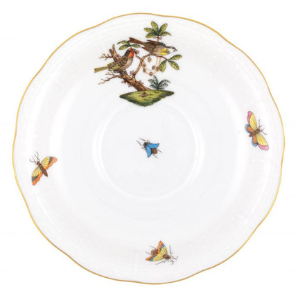 Herend Rothschild Bird Tea Saucer - #11