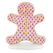 Herend Decorative Gingerbread Man - Raspberry