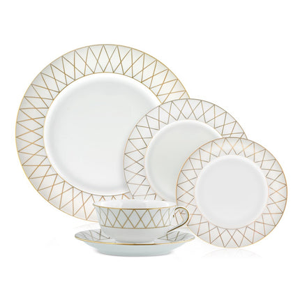 Herend Golden Trellis Dinner Plate