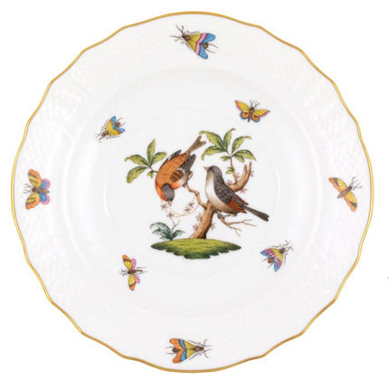 Herend Rothschild Bird Salad Plate - #12