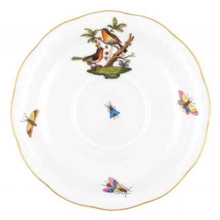 Herend Rothschild Bird Tea Saucer - #8