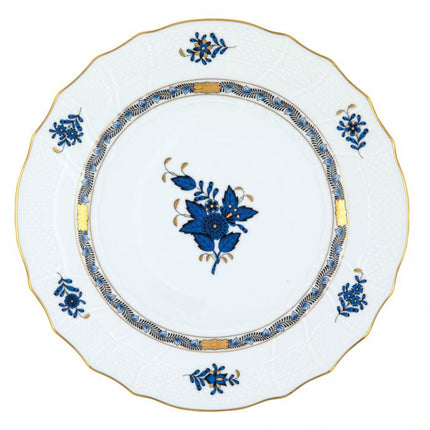 Herend Chinese Bouquet Dinner Plate - Black Sapphire