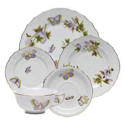 Herend Royal Garden Bread & Butter Plate - Butterflies