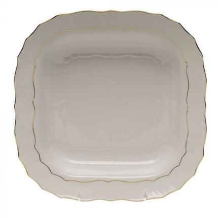 Herend Golden Edge Square Fruit Dish