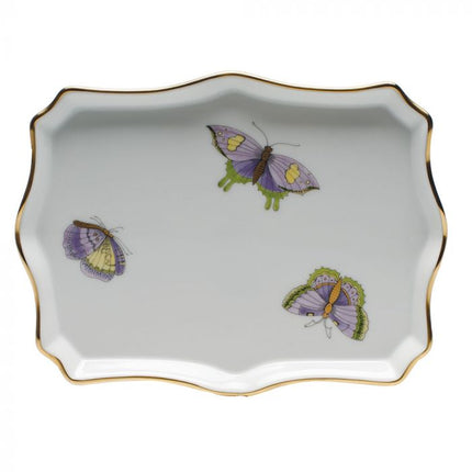 Herend Royal Garden Small Decorative Tray - Butterflies