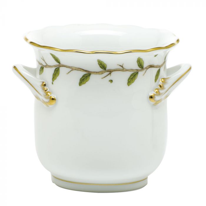 Herend Rothschild Garden Mini Cachepot with Handles