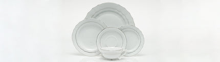 Herend Platinum Edge Dinner Plate