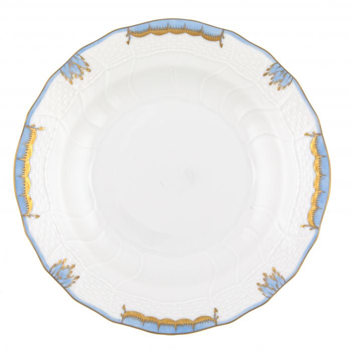 Herend Princess Victoria Dessert Plate - Light Blue