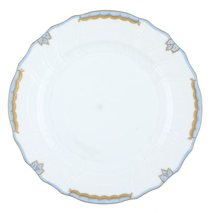 Herend Princess Victoria Dinner Plate - Light Blue