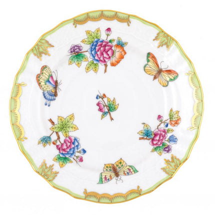 Herend Queen Victoria Bread & Butter Plate - Green