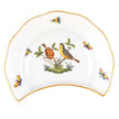 Herend Rothschild Bird Crescent Salad Plate - #7