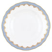 Herend Fishscale Dessert Plate - Light Blue