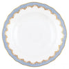 Herend Fishscale Dessert Plate - Light Blue