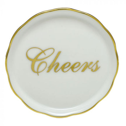 Herend Decorative Coaster - Cheers