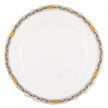 Herend Chinese Bouquet Garland Dinner Plate - Black