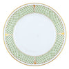 Herend Art Deco Dinner Plate - Green