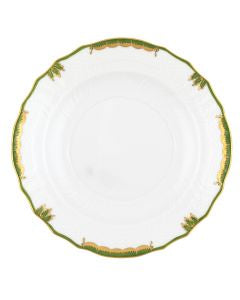 Herend Princess Victoria Salad Plate - Dark Green