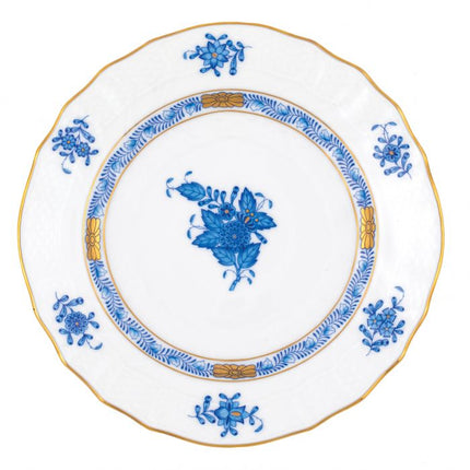 Herend Chinese Bouquet Bread & Butter Plate - Blue