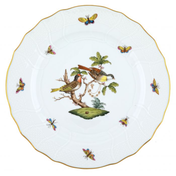 Herend Rothschild Bird Dinner Plate - #11