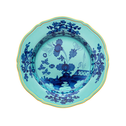 Ginori Oriente Italiano Flat Dinner Plate - Iris