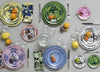 Ginori Oriente Italiano Flat Bread Plate - Pervinca