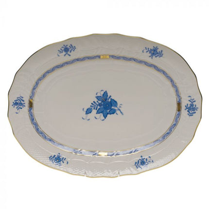 Herend Chinese Bouquet Platter - Blue