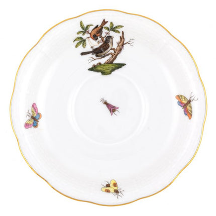 Herend Rothschild Bird Tea Saucer - #4