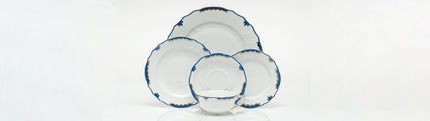 Herend Princess Victoria Dinner Plate - Blue