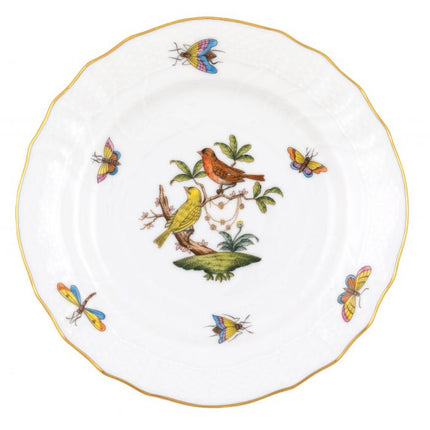 Herend Rothschild Bird Bread & Butter Plate - #6