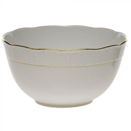 Herend Golden Edge Round Bowl