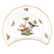 Herend Rothschild Bird Crescent Salad Plate - #5