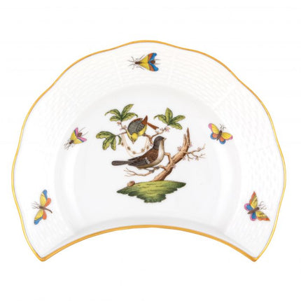 Herend Rothschild Bird Crescent Salad Plate - #1